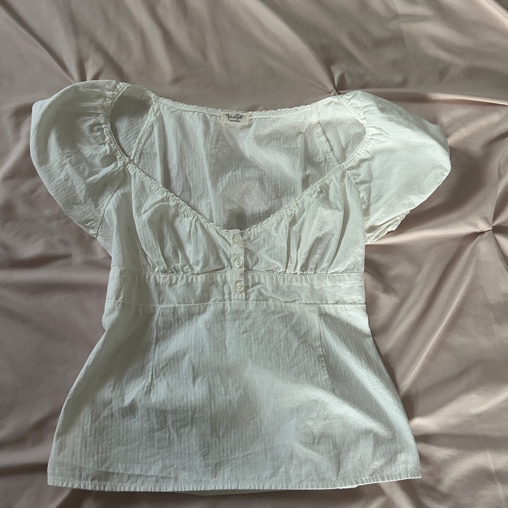 Brandy Melville/ John Galt White Women's Top